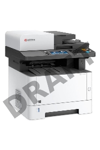 МФУ Kyocera Ecosys M2835dw, лазерный принтер/сканер/копир/факс A4, 35 стр/мин, 1200x1200 dpi, 512 Мб, ADF50, дуплекс, подача: 250+100 лист., вывод: 150 лист., Post Script, Ethernet, USB, Wi-Fi, Wi-Fi Direct, картридер, цв. сенсорный ЖК-дисплей 4,3