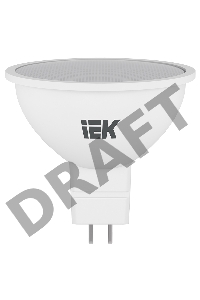 Лампа Iek LLE-MR16-7-230-40-GU5 светодиодная ECO MR16 софит 7Вт 230В 4000К GU5.3 IEK