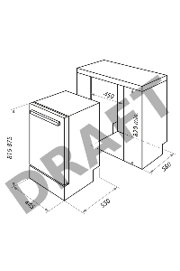 Посудомоечная бытовая машина MAUNFELD MLP-08S, встраиваемая
