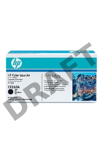 Тонер-картридж HP CE260A черный CLJ CP4025/CP4525 (8500стр.)