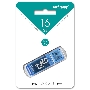 Флеш Диск 16Gb USB Drive <USB2.0> Smartbuy Glossy series Blue (SB16GBGS-B)