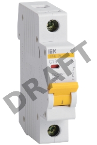 Выключатель автоматический модульный 1п C 13А 4.5кА ВА47-29 ИЭК MVA20-1-013-C