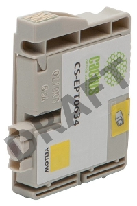 Картридж струйный Cactus CS-EPT0634 желтый для Epson Stylus C67 Series/ C87 Series/ CX3700 (10ml)