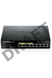 Сетевое оборудование D-Link DES-1008P/C1A Коммутатор 8 портовый 10/100, 4 порта c поддержкой PoE 802.3af