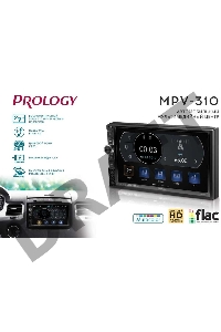 Автомагнитола Prology MPV-310 2DIN 4x55Вт