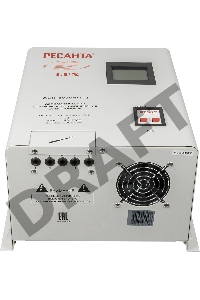 Стабилизатор напряжения Ресанта АСН-8 000 Н/1-Ц 63/6/17 Стабилизатор Lux {220В±8%, Габ. 305х190х360, Вес 15кг}