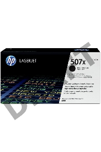 Тонер-картридж HP 507X CE400X черный для CLJ M551/MFP M575 11000 стр.