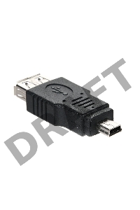 Переходник AF/miniBm USB 2.0 VCOM переходник USB(мама) на miniUSB, CA411