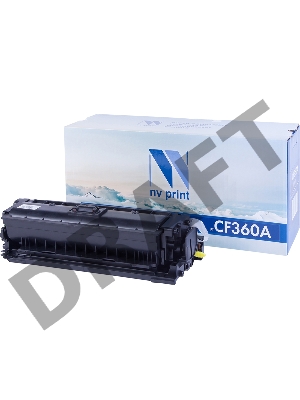 Картридж NVPrint совместимый НР CF360A Black для LJ Color  M552/M553 (6000k)