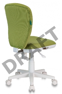 Кресло детское Бюрократ KD-W10/26-32 светло-зеленый 26-32 (пластик белый)