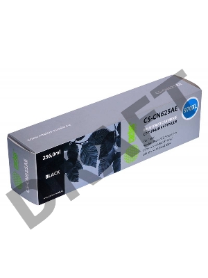 Картридж струйный Cactus CS-CN625AE 970XL черный для HP Officejet Pro X476dw/X576dw/X451dw (255ml)