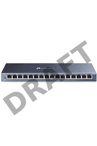 Коммутатор TP-LINK TL-SG116 16-портовый гигабитный настольный коммутатор