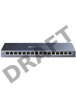 Коммутатор TP-LINK TL-SG116 16-портовый гигабитный настольный коммутатор