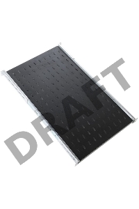 Полка выдвижная ЦМО ТСВ-75-9005 нагр.:30кг. 750мм черный