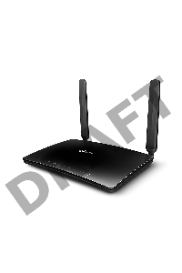 Роутер беспроводной TP-Link Archer MR400 AC1200 10/100BASE-TX/4G черный