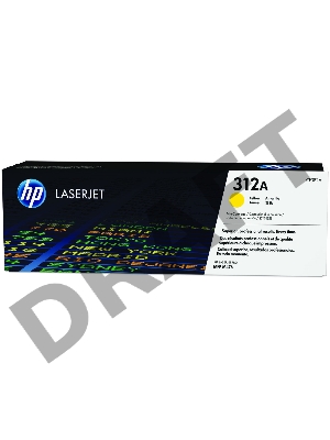 Тонер Картридж HP 312A CF382A желтый для HP CLJ Pro M476 (2400стр.)