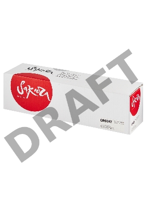 Картридж Sakura CRG047 для Canon, черный, 1600 к.