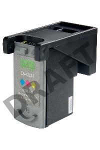 Картридж струйный Cactus CS-CL51 многоцветный для Canon MP150 MP160 MP170 MP180 (18ml)