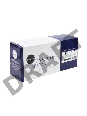 Драм-юнит NetProduct DR-1075 для Brother HL-1010R/1112R/DCP-1510R/1512R/MFC-1810R (NetProduct) NEW DR-1075, 10К Драм-юнит NetProduct DR-1075 для Brother HL-1010R/1112R/DCP-1510R/1512R/MFC-1810R (NetProduct) NEW DR-1075, 10К