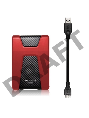 Внешний жесткий диск ADATA USB 3.0 1Tb AHD650-1TU31-CRD HD650 DashDrive Durable 2.5