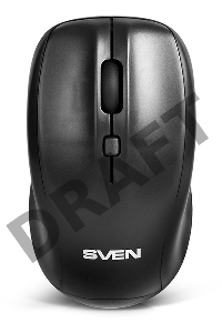 Мышь SVEN RX-305 Wireless черная  (RTL) USB 3btn+Roll
