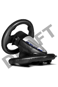 Руль SVEN GC-W500 (педали, вибро, скоба, лепестки, D-pad, 10 кл, резин. вставки, PC/Xinput)