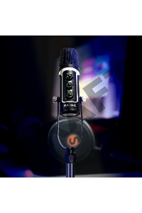 Микрофон проводной SunWind SW-SM500G 1.8м черный