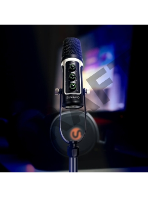 Микрофон проводной SunWind SW-SM500G 1.8м черный