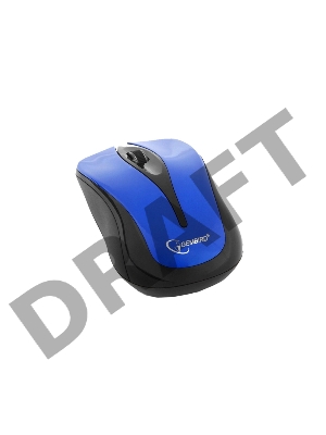 Мышь Gembird MUSW-325-B Blue USB {Мышь беспров., 2кн.+колесо-кнопка, 2.4ГГц, 1000 dpi}