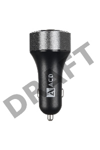 АЗУ (ACD-C233-X3B)  23Вт, 3xUSB 1QC+2Smart, 3.6~12В, 3А RTL {120}