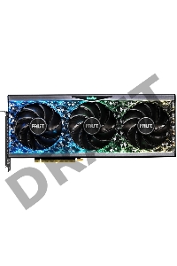 Видеокарта Palit RTX4070Ti GAMEROCK PREMIUM 12Gb PCI-E 4.0 RTX 4070TI 192 GDDR6X 2310/21000 HDMIx1 DPx3 HDCP Ret