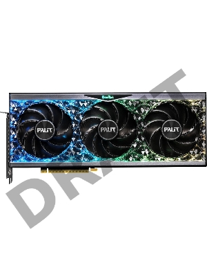 Видеокарта Palit RTX4070Ti GAMEROCK PREMIUM 12Gb PCI-E 4.0 RTX 4070TI 192 GDDR6X 2310/21000 HDMIx1 DPx3 HDCP Ret