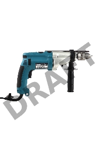 Дрель ударная Makita HP2070 1010Вт патрон:кулачковый реверс (кейс в комплекте)