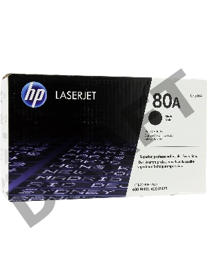 Тонер-картридж HP 80A (CF280A) черный для LaserJet Pro 400 M401/M425 2700 стр.
