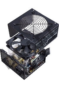 Блок питания Cooler Master MWE Bronze, 600W, ATX, 120mm, 6xSATA, 2xPCI-E(6+2), APFC, 80+ Bronze MPE-6001-ACAAB-EU