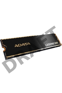 Твердотельный накопитель SSD M.2 2280 1TB ADATA LEGEND 960 Client SSD [ALEG-960-1TCS] PCIe Gen4x4 with NVMe, 7400/6000, IOPS 730/610K, MTBF 2M, 3D NAND, 780TBW, 0,43DWPD, Heat Sink, SMI SM2264, Work with PS5, RTL