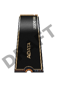 Твердотельный накопитель SSD M.2 2280 1TB ADATA LEGEND 960 Client SSD [ALEG-960-1TCS] PCIe Gen4x4 with NVMe, 7400/6000, IOPS 730/610K, MTBF 2M, 3D NAND, 780TBW, 0,43DWPD, Heat Sink, SMI SM2264, Work with PS5, RTL