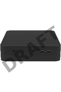 Неттоп Rombica G6 TXG641D PG G6405 (4.1) 4Gb SSD128Gb UHDG 610 noOS GbitEth WiFi BT черный