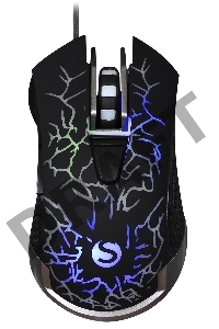 Мышь SunWind SW-M705G черный оптическая (3600dpi) USB для ноутбука (6but)