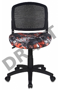 Кресло Бюрократ CH-296NX/GRAFFITY спинка сетка черный сиденье черный граффити Graffity