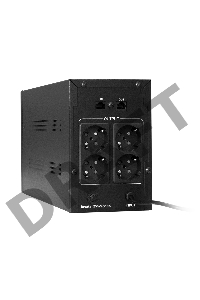 ИБП ExeGate SpecialPro UNB-2000.LED.AVR.EURO.RJ <2000VA/1200W, LED, AVR, 4 евророзетки, RJ45/11, Black>