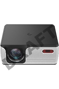 Проектор Hiper Cinema D5 GRAY LCD 6000Lm (1920x1080) 2000:1 ресурс лампы:50000часов 2xUSB typeA 1xHDMI 1кг