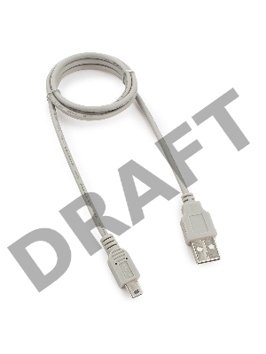 Кабель Gembird CC-USB2-AM5P-3 USB 2.0 кабель для соед. 0.9м  А-miniB (5 pin) , пакет 