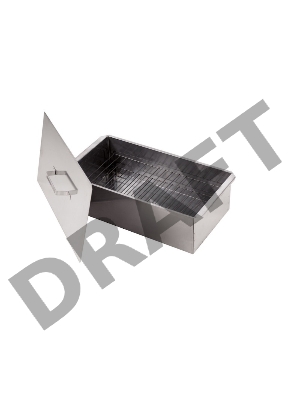 Коптильня двухъярусная БОЛЬШАЯ (500/270/175) сталь 0,8мм К2-0.8Б