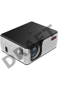 Проектор Hiper Cinema D5 GRAY LCD 6000Lm (1920x1080) 2000:1 ресурс лампы:50000часов 2xUSB typeA 1xHDMI 1кг