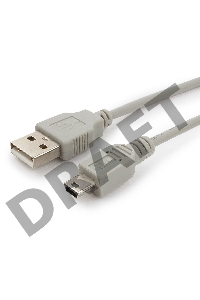 Кабель Gembird CC-USB2-AM5P-3 USB 2.0 кабель для соед. 0.9м  А-miniB (5 pin) , пакет 