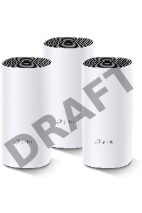 Бесшовный Mesh роутер TP-Link Deco M4 (DECO M4(3-PACK)) AC1200 10/100/1000BASE-TX (упак.:3шт)