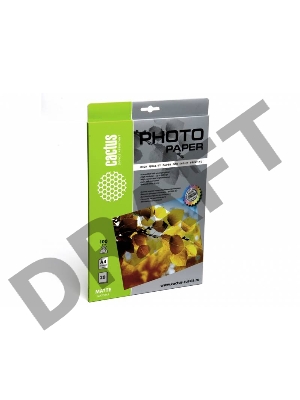 Фотобумага Cactus CS-MA410020 матовая А4 100 г/м2 20 листов