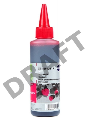 Чернила Cactus CS-I-EPT2613 пурпурный (100мл) Epson ExpIession Home XP-600/605/700/800