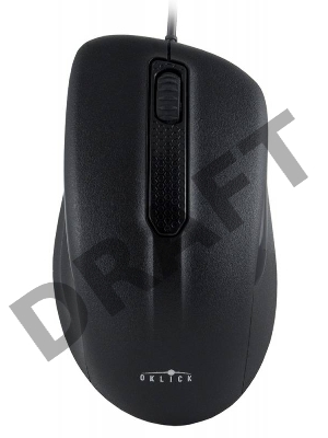 Мышь Oklick 175M черный {Мышь (1000dpi) USB (3кнопки)}